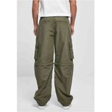 Urban Classics - Zip Away Cargobroek - Olijfgroen
