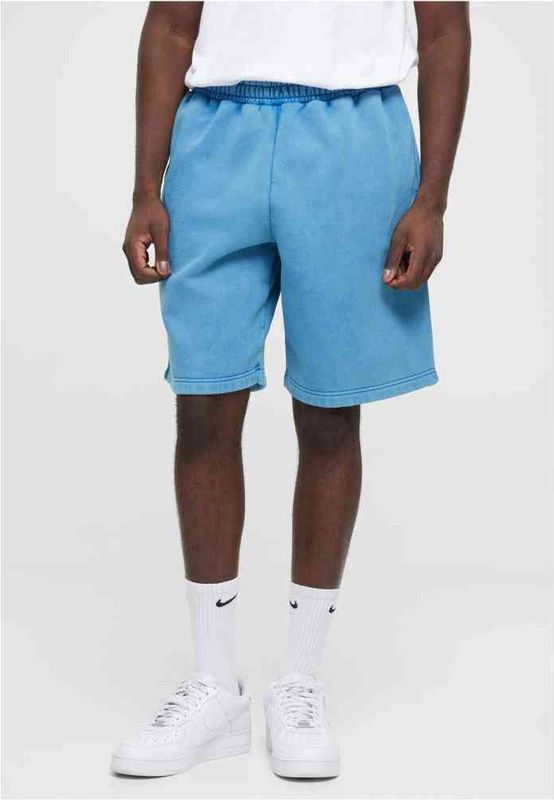 Urban Classics - Heavy Sand Washed Sweat Korte broek - Blauw