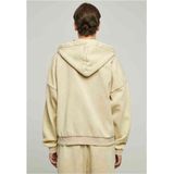 Urban Classics - Heavy Sand Washed 90' Vest met capuchon - Beige