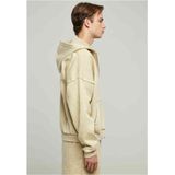 Urban Classics - Heavy Sand Washed 90' Vest met capuchon - Beige