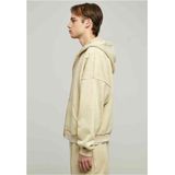 Urban Classics - Heavy Sand Washed 90' Vest met capuchon - Beige