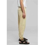 Urban Classics - Heavy Sand Washed Heren joggingbroek - Beige
