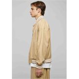 Urban Classics - Light College Jacket - Beige - Polyester