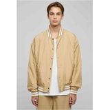 Urban Classics - Light College Jacket - Beige - Polyester