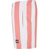 Urban Classics - Zwemshorts - Pitaja Roze - Gestreept