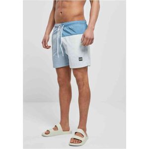 Urban Classics - 3 Block - Zwemshorts - Blauw