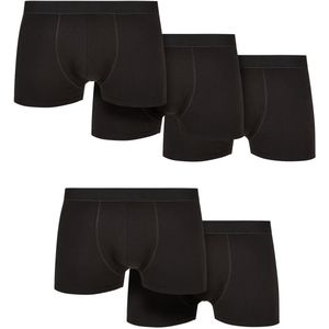 Urban Classics - Boxershorts - Zwart - 5 Stuks - Biologisch Katoen