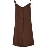 Urban Classics - Vicose - Korte Jurk - Bruin