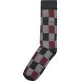 Urban Classics - Snowflakes Socks - Huissokken - Bordeaux - 3-Pack