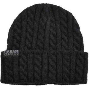 Urban Classics Uniseks beanie-muts, zwart, One size