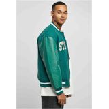 Starter Black Label Tussenjas 'Starter Team'  geel / donkergroen / wit