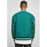 Starter Black Label Tussenjas 'Starter Team'  geel / donkergroen / wit