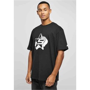 Starter Black Label - Shooting Star Oversize Heren T-shirt - Zwart