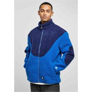 Starter - Sherpa Fleece Jacket - Blauw - Herenfleecejack