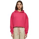 Urban Classics - Cropped Oversized Hoodie - Hibiskuspink