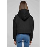 Urban Classics - Cropped Oversized Hoodie/trui - Zwart