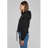 Urban Classics - Cropped Oversized Hoodie/trui - Zwart
