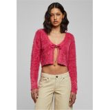 Urban Classics - Gebreid Vest - Framboos - Knitwear - V-hals