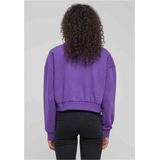 Urban Classics - V-Neck Crop Sweater/Trui - Paars