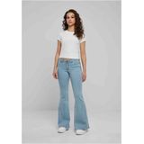 Urban Classics - Organic Low Waist Flared jeans Blauw