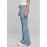 Urban Classics - Organic Low Waist Flared jeans Blauw