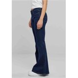 Urban Classics - Organic Low Waist Flared jeans Donkerblauw