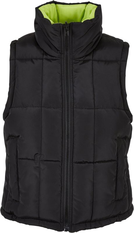 Damesvest - Tweekleurig - Casual - Polyester - Omkeerbaar