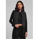 Urban Classics - Dames Vest - Tweekleurig - Cropped Puffer - Gewatteerd