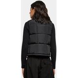 Urban Classics - Reversible Cropped Puffer Vest - Damesvest - Tweekleurig - Gewatteerd
