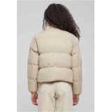 Urban Classics - Peached Jas - Korte Dames Pufferjack - Zwart - Polyester