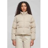 Urban Classics - Peached Jas - Korte Dames Pufferjack - Zwart - Polyester