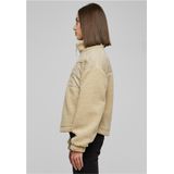 Urban Classics - Sherpa Mix Jas - Tussenjas - Beige - Polyester/Nylon