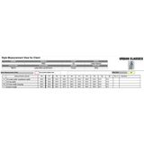 Urban Classics - Wide Leg Slit Denim tinted lightblue washed Broek rechte pijpen Blauw