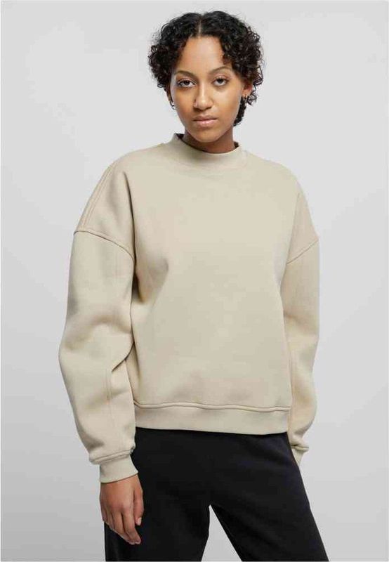 Urban Classics - Oversized Organic Crewneck sweater/trui - Beige