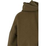 Sweater - Effen - Katoen - Capuchon met Trekkoord - Lange Mouw