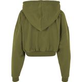 Sweater - Effen - Katoen - Capuchon met Trekkoord - Lange Mouw