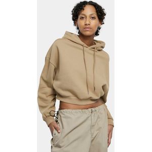 Urban Classics - Heavy Crop Hoodie - Beige