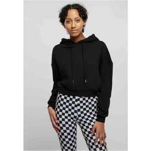 Urban Classics - Heavy Crop Hoodie - Zwart