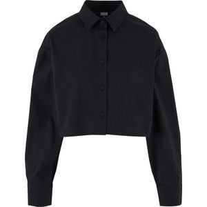Urban Classics - Damesblouse - Korte Snit - Licht Popeline - Oversized