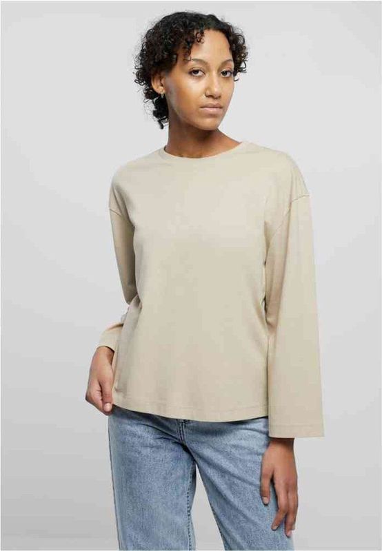 Urban Classics - Organic Oversized Longsleeve top - Beige
