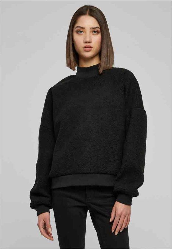Urban Classics - Sherpa Crewneck sweater/trui - Zwart