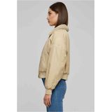 Urban Classics - Pilot Bomberjack - Dames - Oversized - Nylon - Zwart