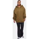 Sweatvest - Effen - Hoodie - Zacht - Ritssluiting, Kangaroo Zak