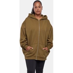 Urban Classics Sweatvest  olijfgroen