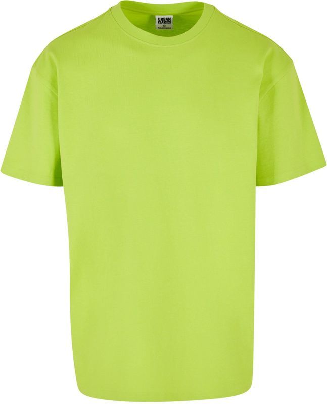 Urban Classics - Heavy Oversized Heren T-shirt - Geel