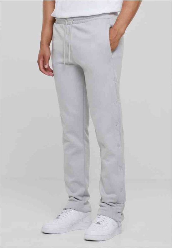 Urban Classics - Button Down Heren joggingbroek - Grijs