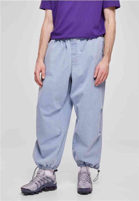 Urban Classics - Parachute Jeans Wijde broek - Blauw