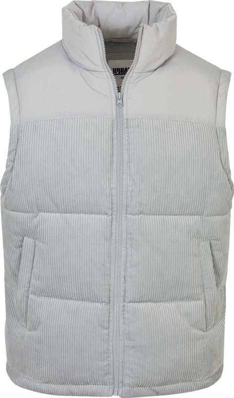 Bodywarmer - Corduroy - Polyester - Zwart