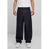 Urban Classics - 90' Jeans rinsed denim Wijde broek Donkerblauw