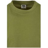 Urban Classics - Organic Tall Heren T-shirt - Olijfgroen